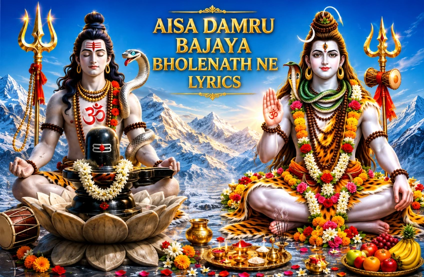 Aisa Damru Bajaya Bholenath Ne Lyrics: सावन स्पेशल शिव भजन जो दिल छू ले Aisa Damru Bajaya Bholenath Ne Lyrics: सावन स्पेशल शिव भजन जो दिल छू ले